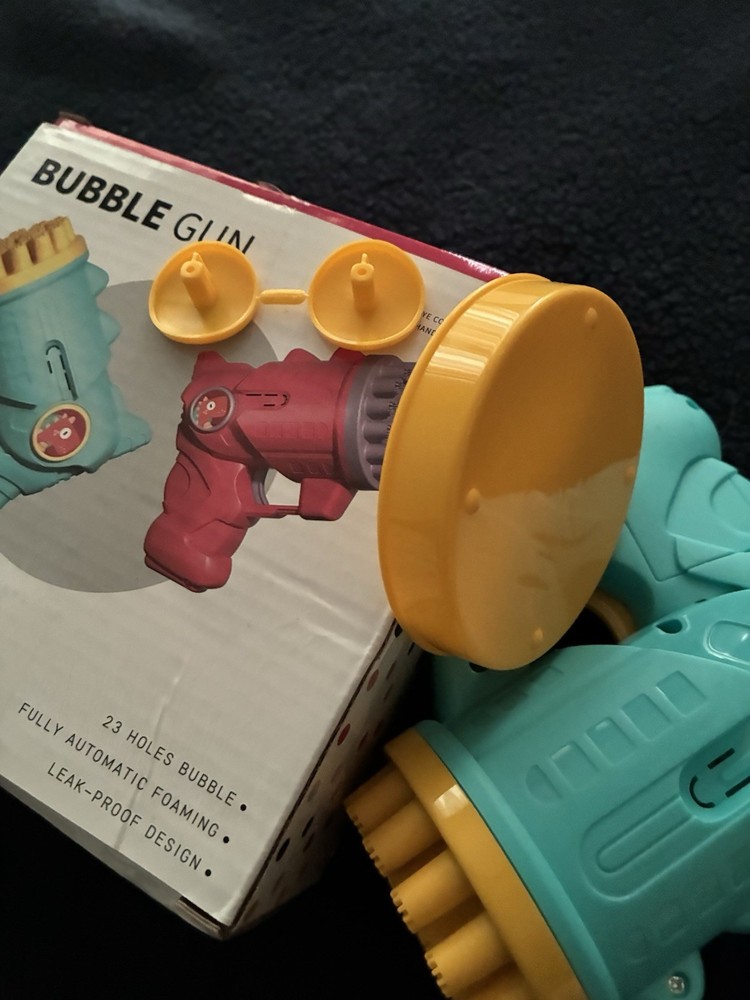 Bubble Gun Machine