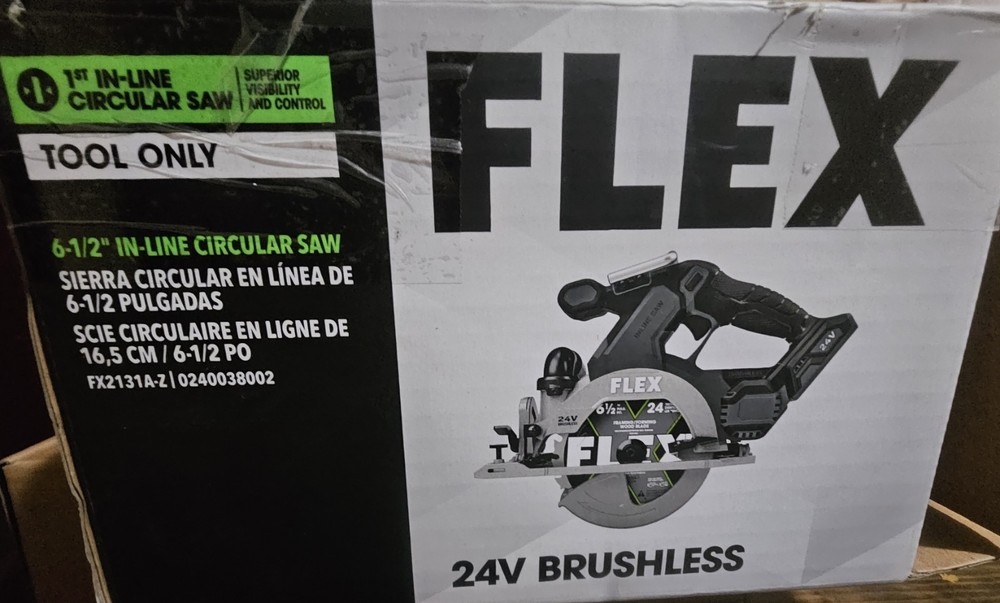 FLEX 24V 6-1/2" Cordless Circular Saw