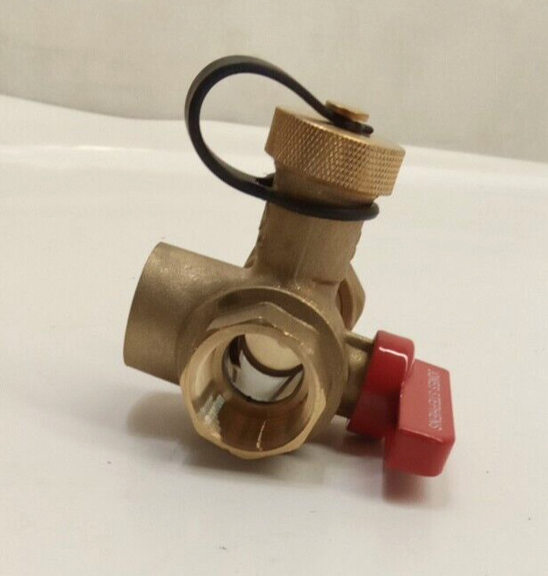 Jones Stephens D05102 3/4" IPS Tankless Water Heater Valve Kit w/Pressure Relief