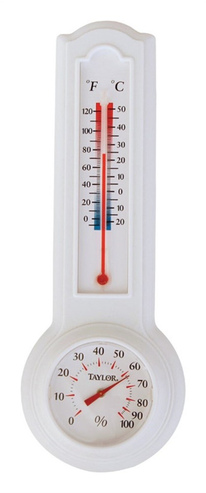 Taylor Precision 5535E Vertical Indoor Humidiguide Thermometer