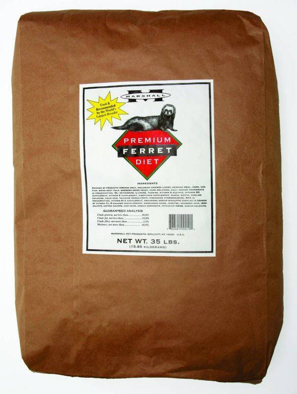 Marshall Premium Ferret Diet 35 Lbs. Null