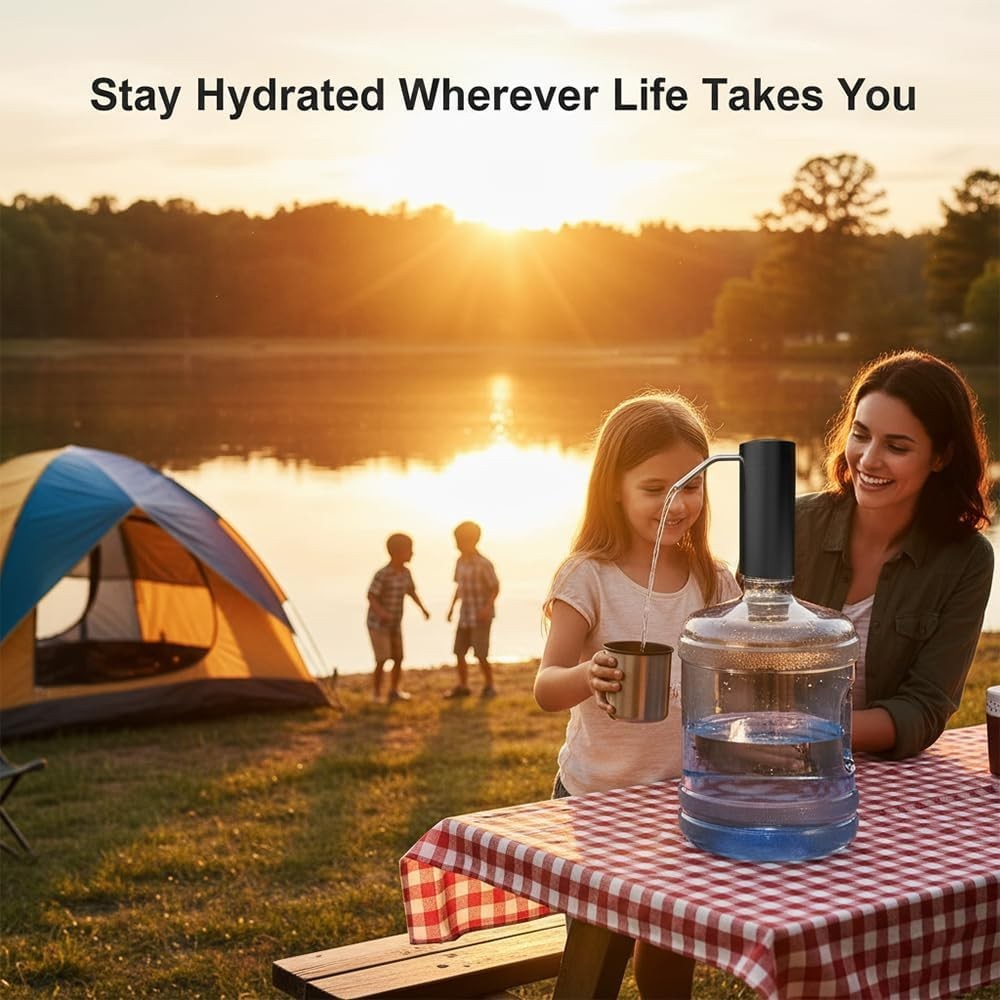 Battery Powered 5 Gallon Water Dispenser Pump - Efficient Hydration Anywhere