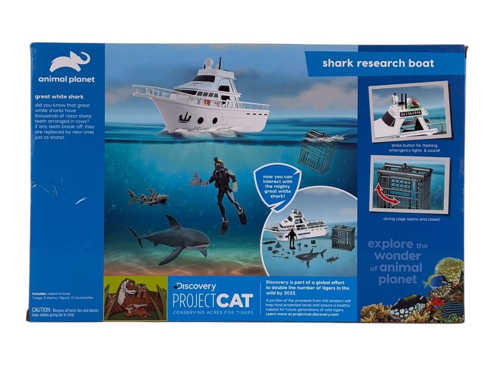 Animal Planet Shark Research Boat