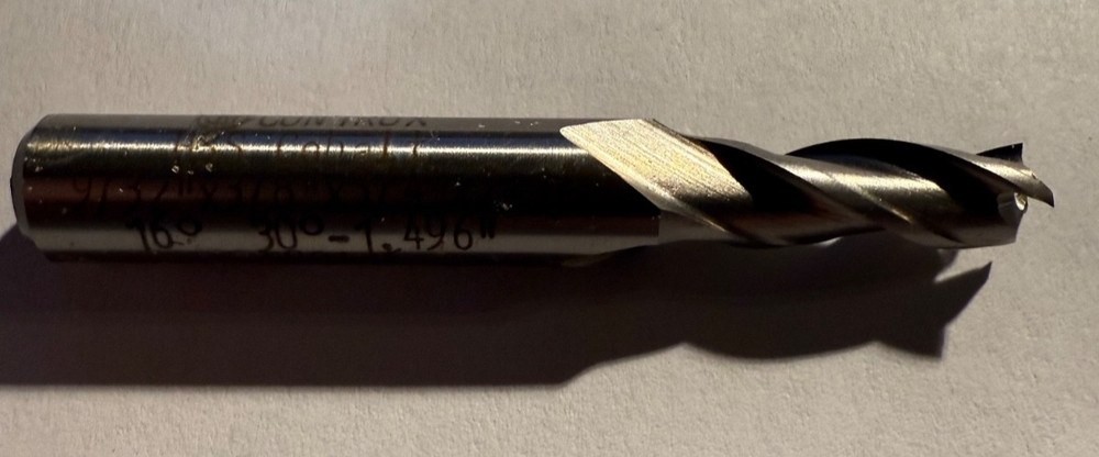 Controx Cobalt 9/32 3Fl Endmill #233117