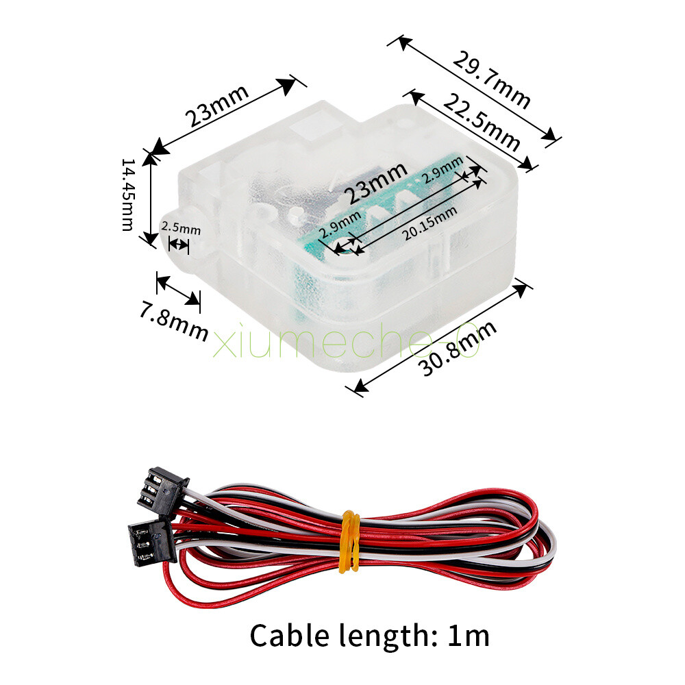 3D Printer Filament Run Out Detection Module With 1 Meter Cable Break Sensor NEW