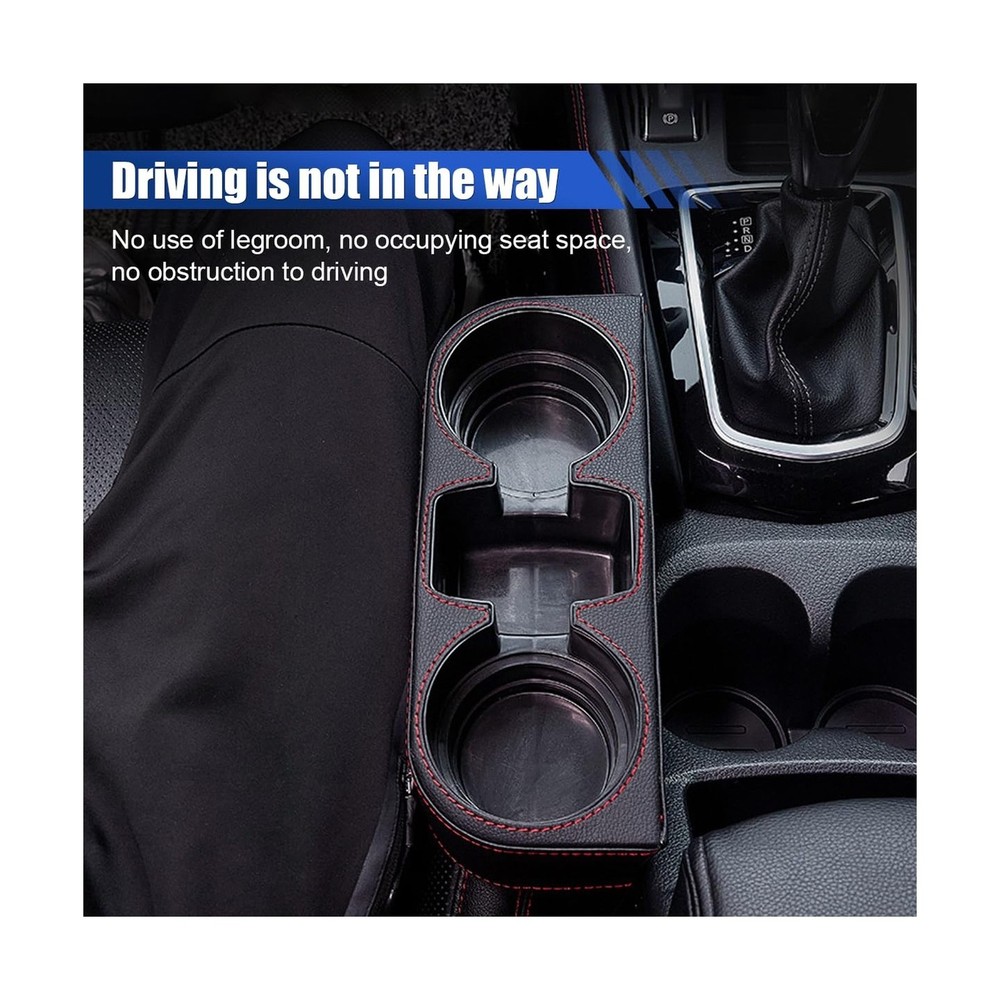 Car Cup Holder, Auto Front Seat Organizer, Multifunctional Cup Drink Holders ...