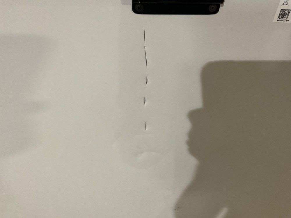 Interactive Smart Board SBX885 87" Interactive Whiteboard NEW NO ACC READ•••••••