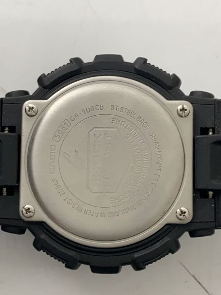 CASIO Quartz Wristwatch G SHOCK Digital Analog BLK