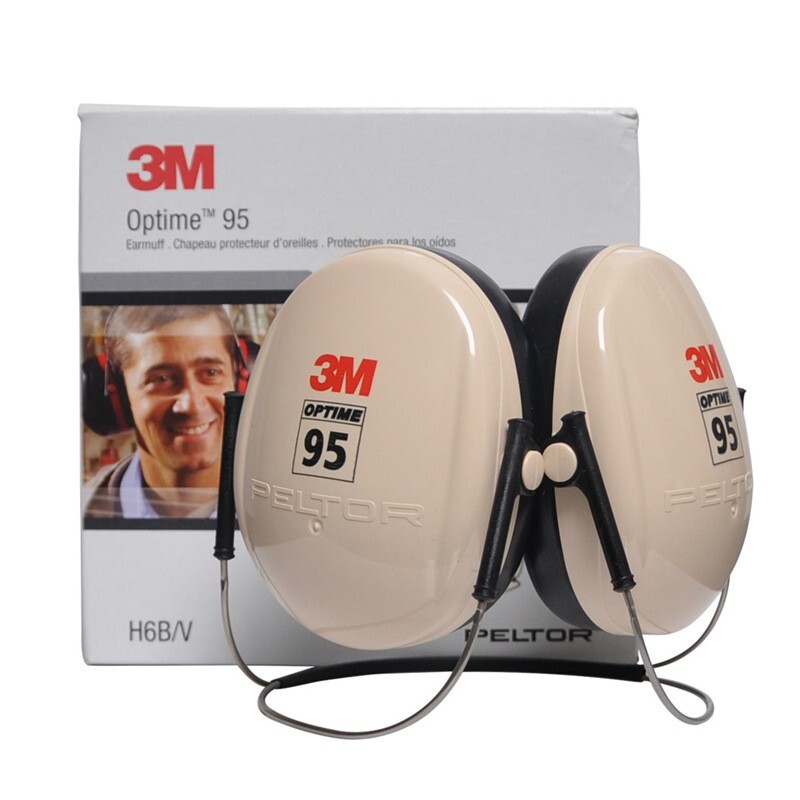 3M H6B Earmuff Foldable Ear Muffs Sleep Study Hearing Protection Noise Reduction