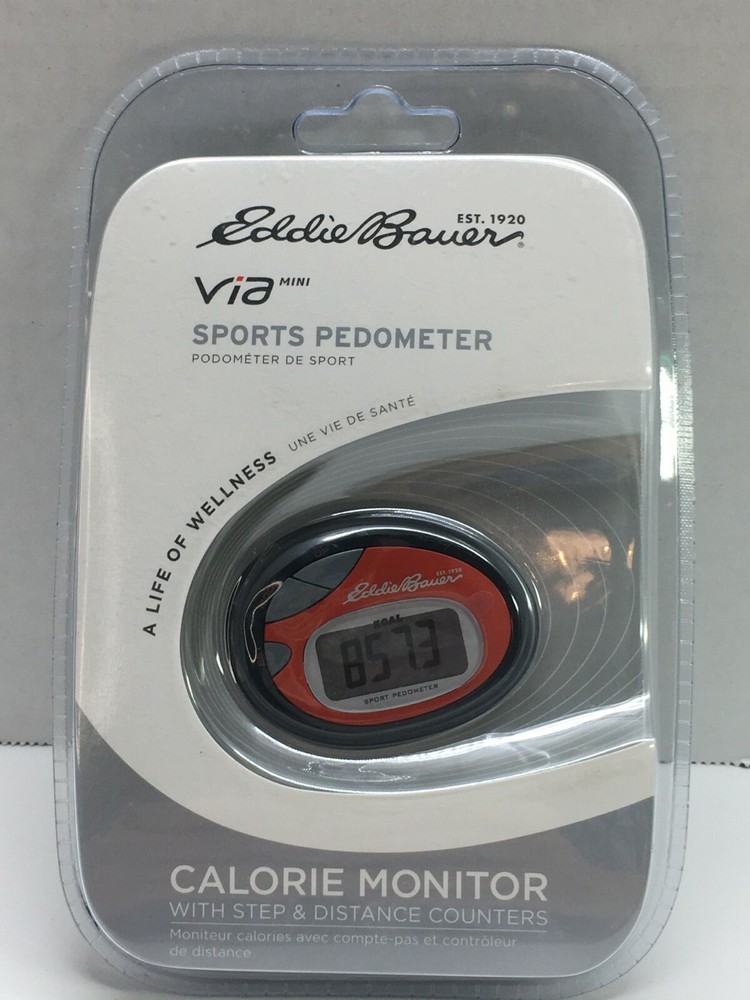 Eddie Bauer Sports Pedometer orange