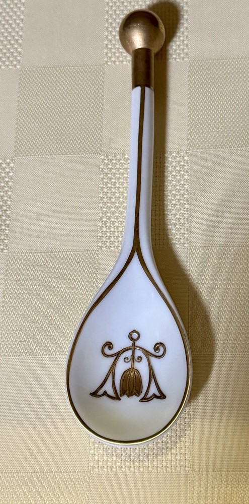 Rare Noritake #175 Christmas Tree Salad Serving Fork & Spoon Set EUC 7 1/4”