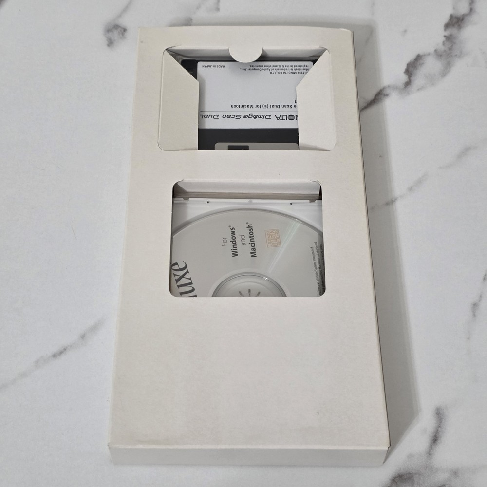 Minolta 35mm & Dimage Scan Dual Read Details