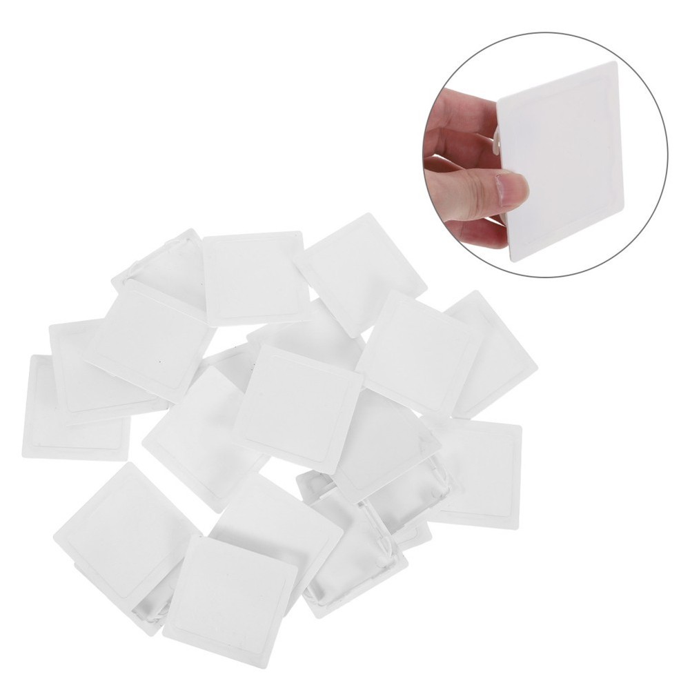 20 Pcs Switch Box Plate Covers White Modern Wall Electrical Outlet