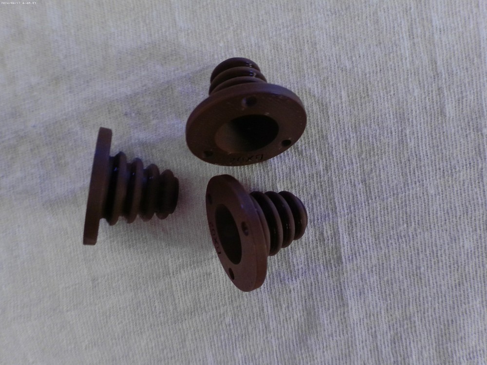 Steampunk Beehive Insulators (3 pcs)