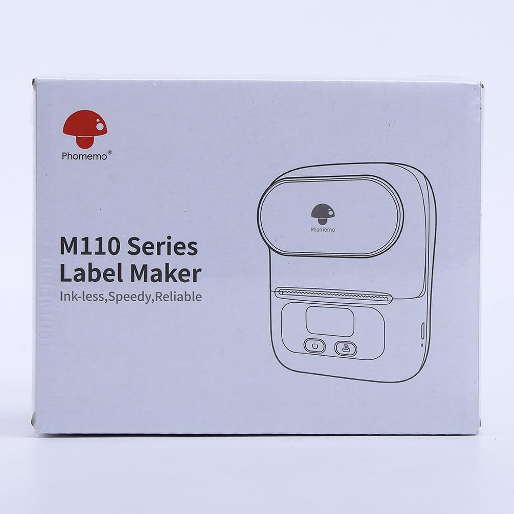 Phomemo M110 Label Makers - Barcode Thermal Bluetooth Label Printer