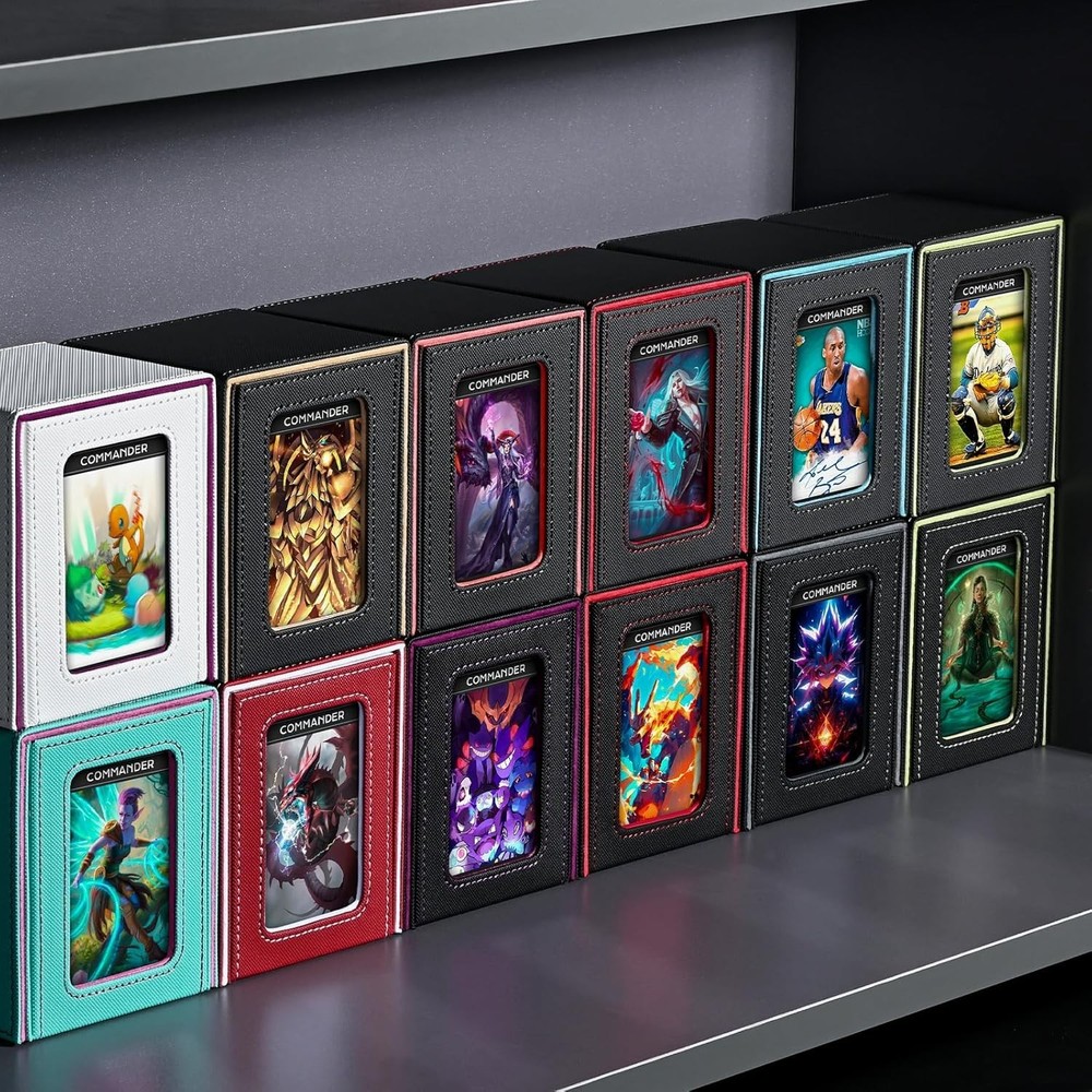 Waterproof MTG Deck Box with Display Window