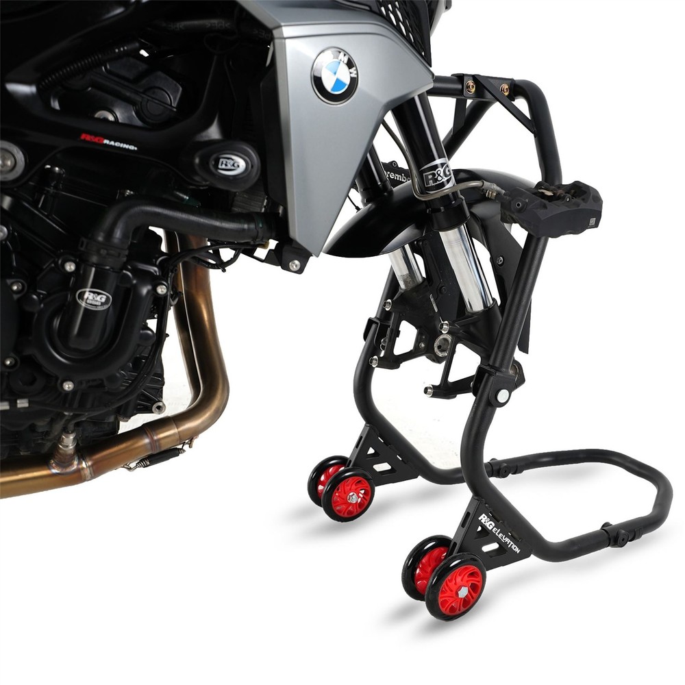 R&G Headlift Workshop Paddock Stand Black Front Universal Universal No Year