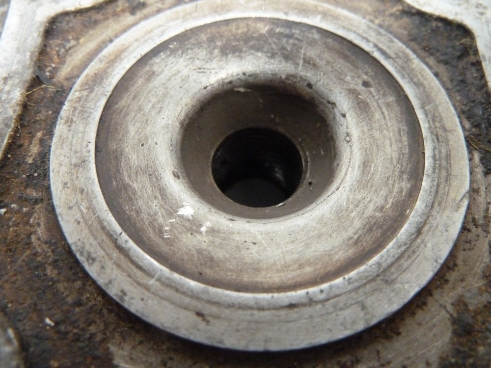 Kawasaki AR50 cylinder head.