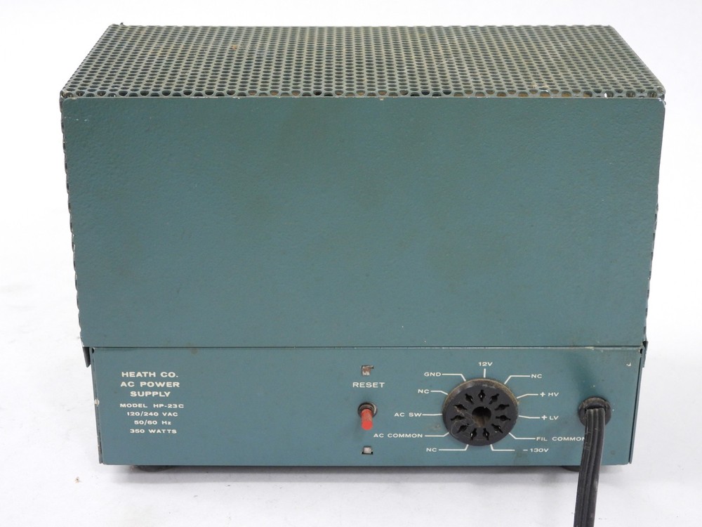 Heathkit HP-23C Vintage Power Supply for Transmitter Transceiver (untested)