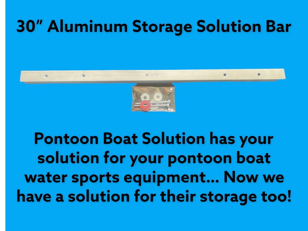 Pontoon Boat Kayak Solution with Storage Rack