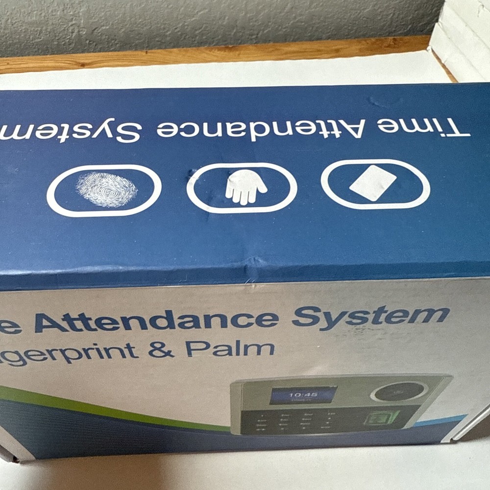 Time Attendance System 2.8" Palm & Fingerprint Access Terminal New