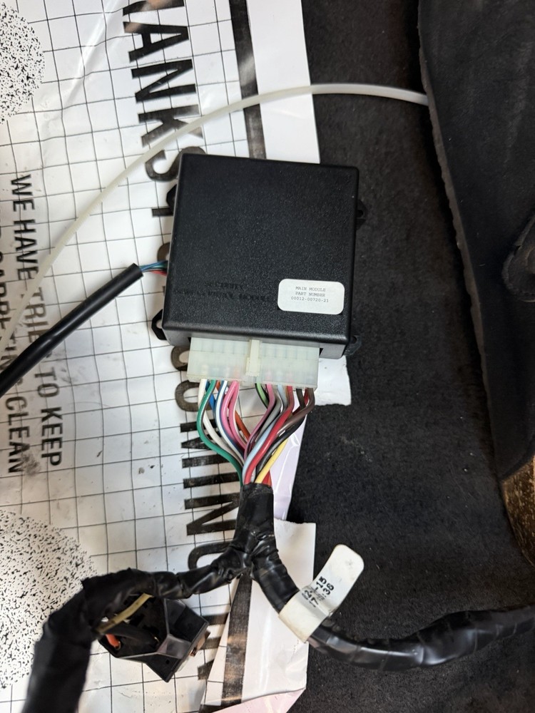 Car Alarm System w/ Shock Sensor (Universal) – Cheap