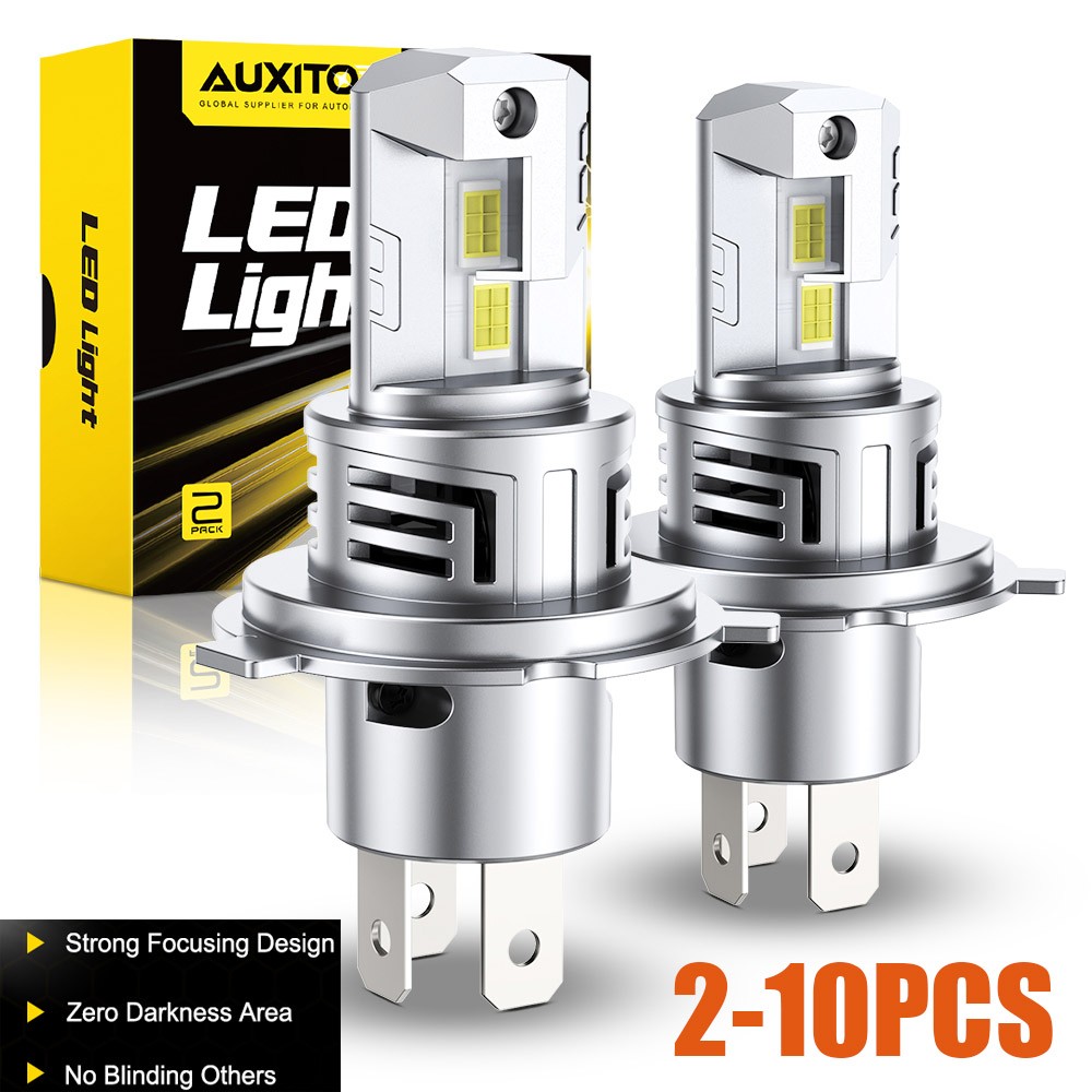 HB2 H4 9003 Super White 33000LM Kit LED Headlight Bulbs High Low Beam M6S2-10X