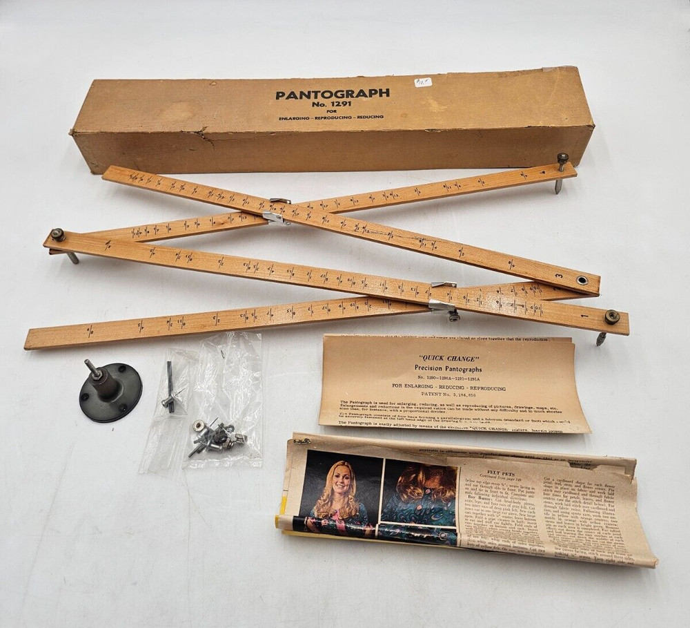 Henschel-Talens "Quick-Change" Precision Pantograph 21" #1291