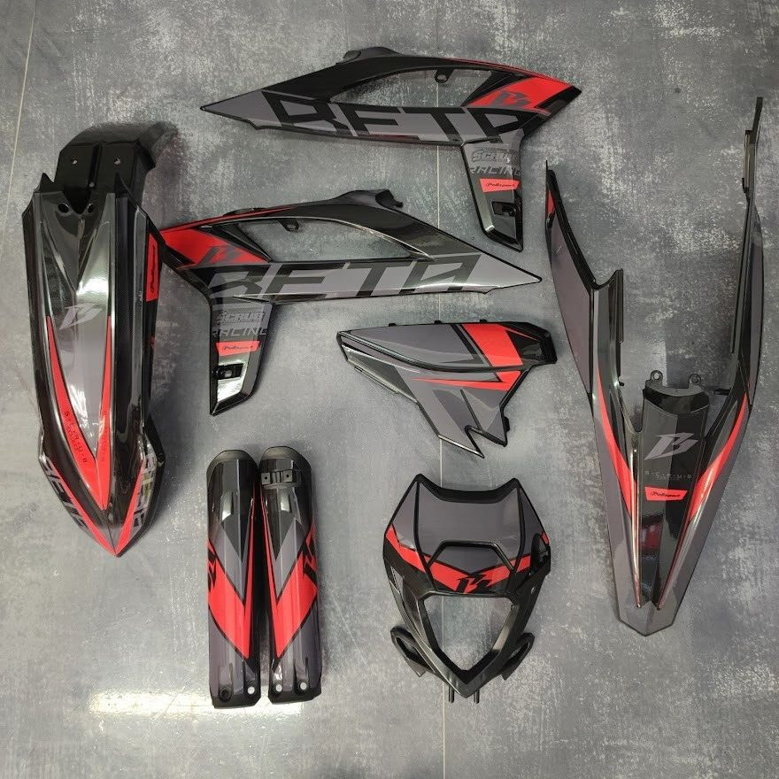 Plastics + Graphics applied Beta RR 2020 2021 2022 decals stickers