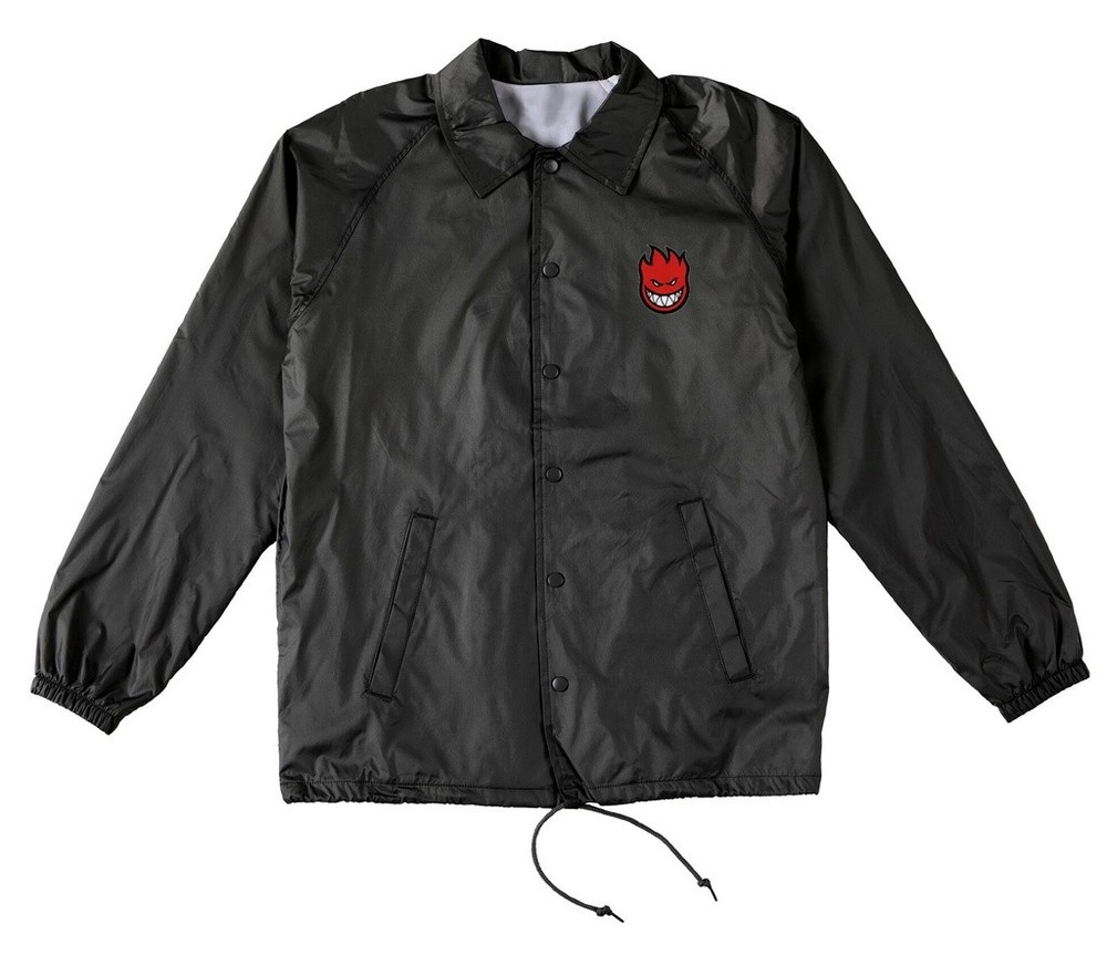 Spitfire Wheels Bighead Fill Black / Red Windbreaker Jacket
