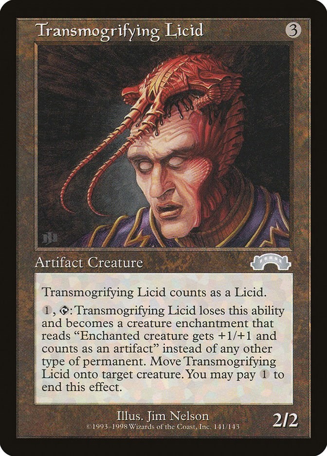 Transmogrifying Licid Exodus 141 MTG MP