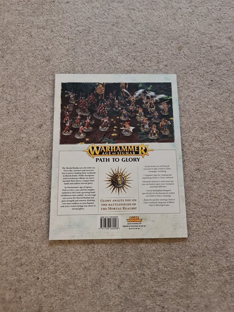 Warhammer Age of Sigmar Path to Glory Rules