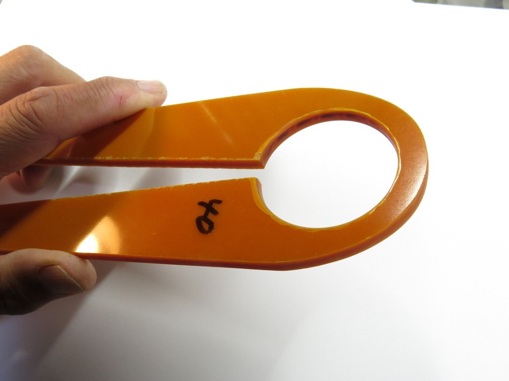 40mm wrench made from Phenol Bakelite