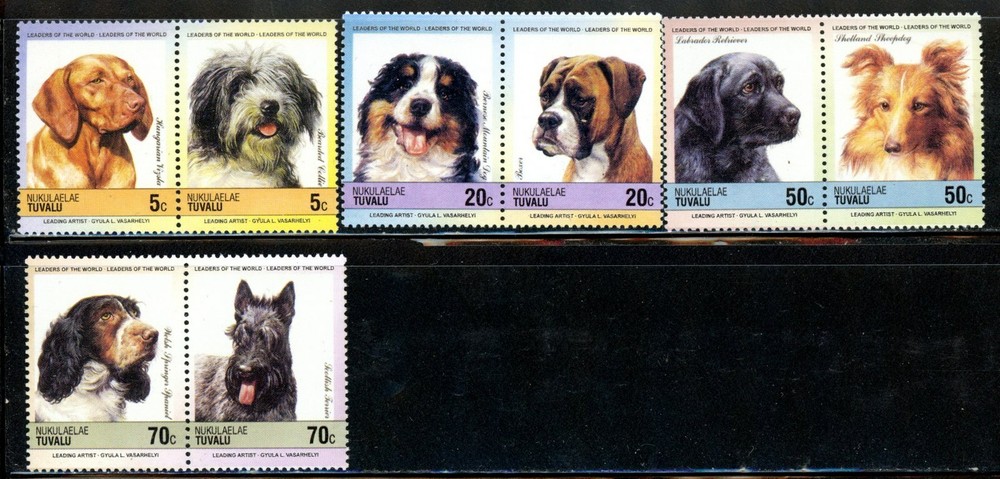 Tuvalu Nukulaelae Scott # 35 - 38 - MNH