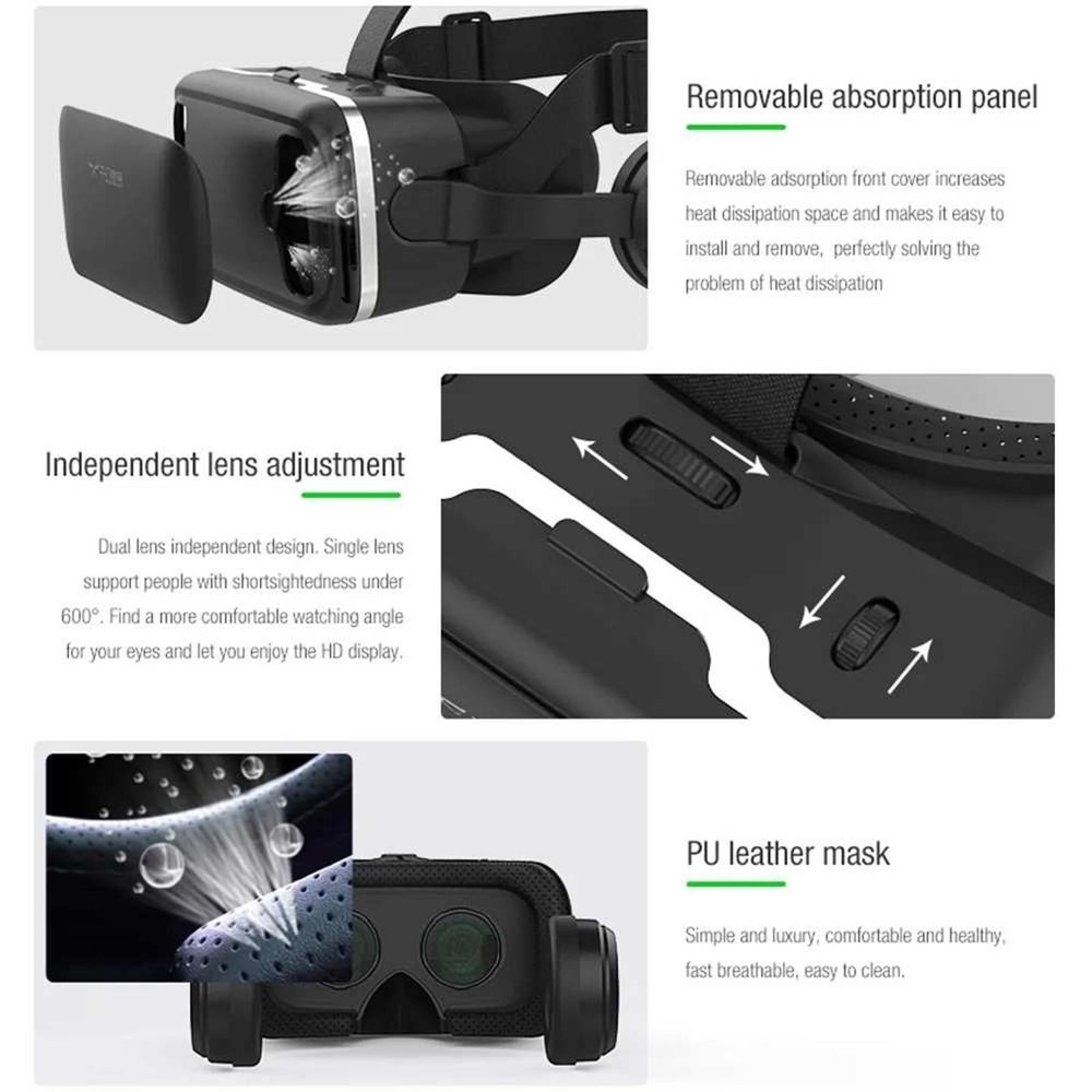COWIN VR HEADSET 3D GLASSES
