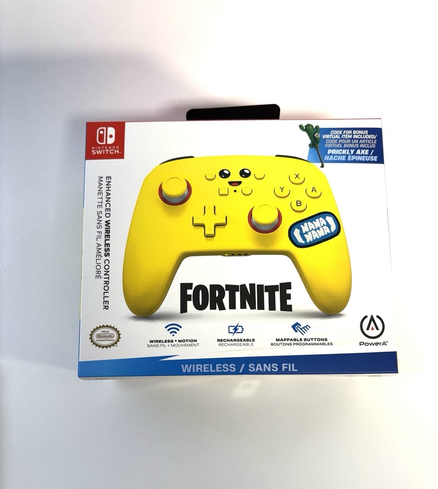 Fortnite Nintendo Switch Bundle Controller Case & Wired Earbuds PowerA NEW