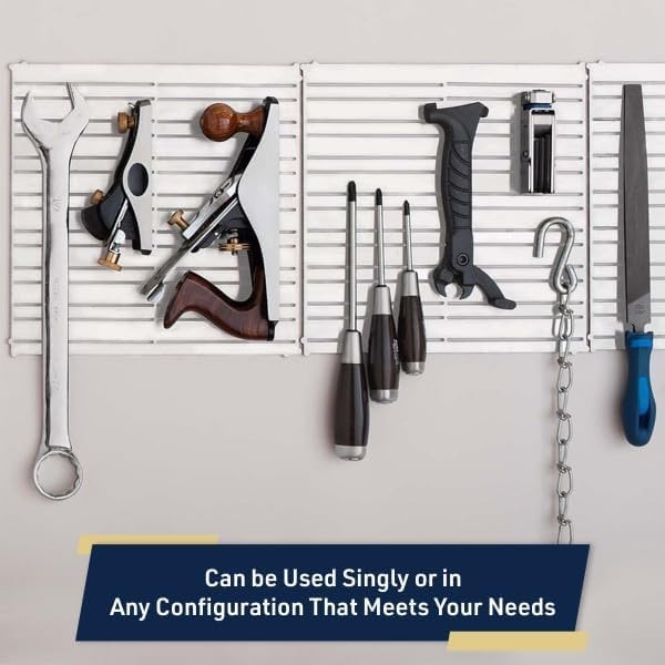Powerful 12x12 Magnetic Storage Panel - Ideal for Garage Tool Organization