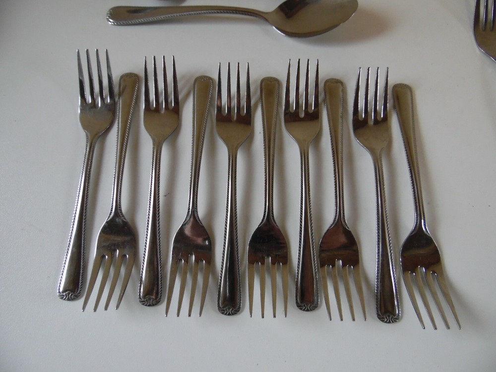 rogers stainless 18/0 D Stainless Flatware 44 peace