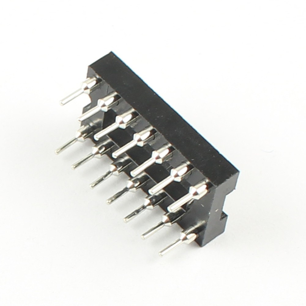 10Pcs New 14 Pin Round DIP IC Socket Adapter