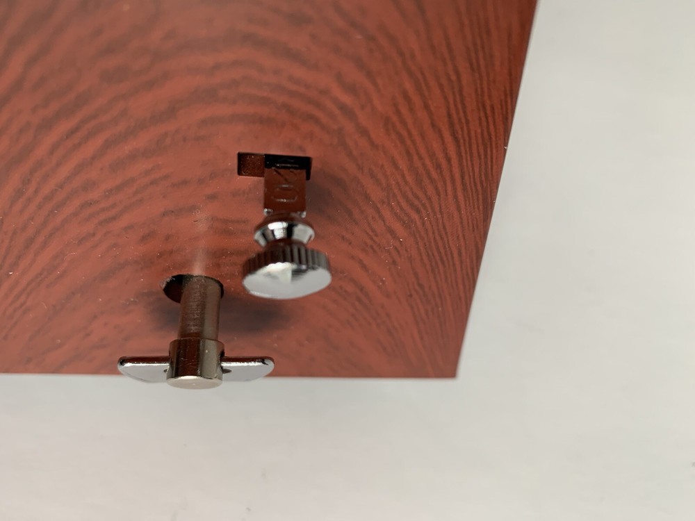 Metronome Wood Grain Plastic Case Wind-Up Unbranded