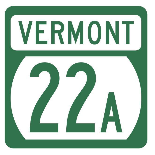 Vermont State Highway 22A Sticker Decal