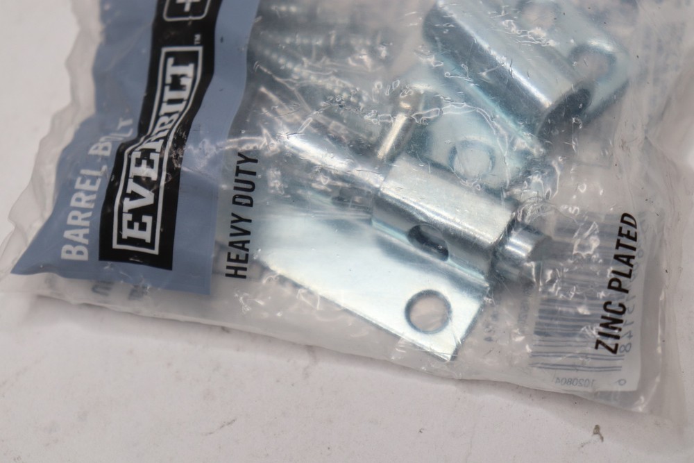 Everbilt 4 in. Zinc-Plated Heavy Duty Barrel Bolt