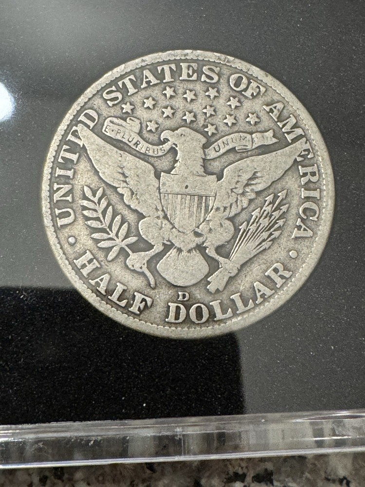1912-D Barber Half Dollar