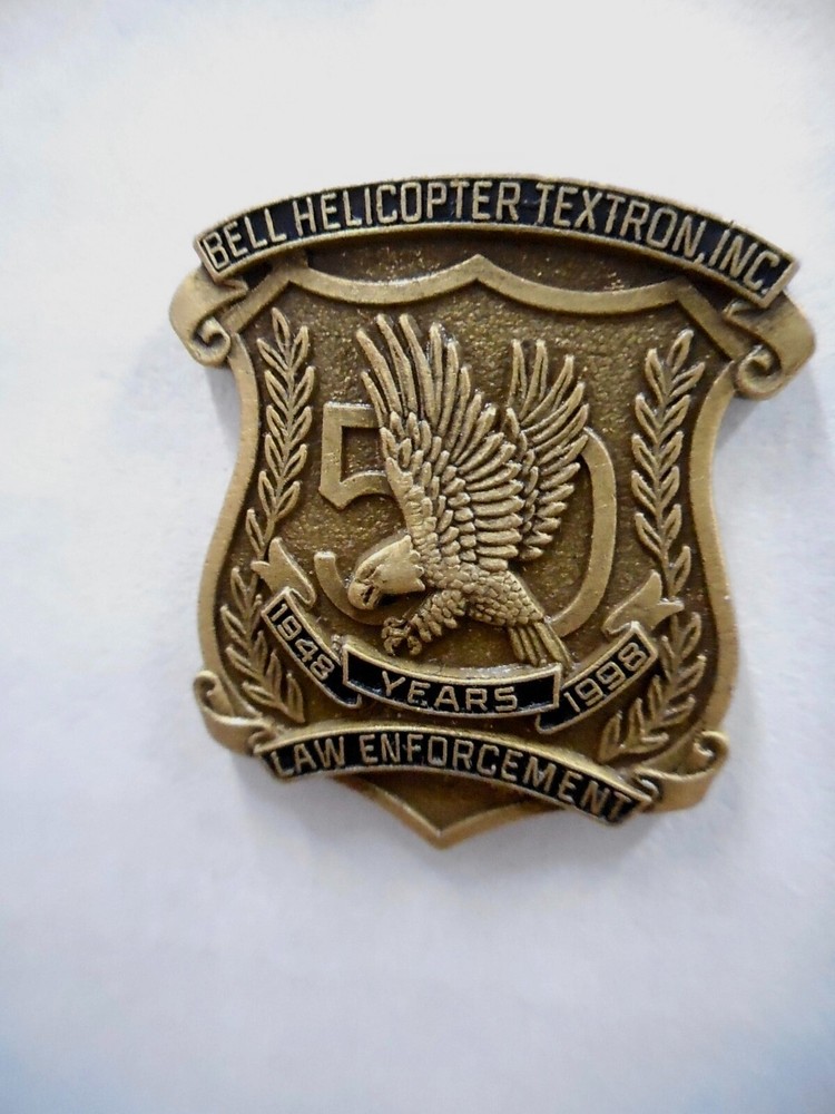 Bell Helicopter Textron Law Enforcement Lapel Pin