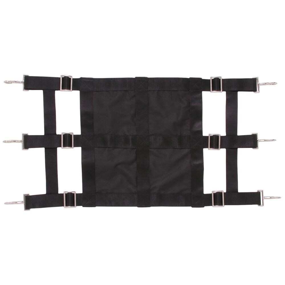 Horse Stall Front Guard - Solid Center - Black - Royal blue - Or Green