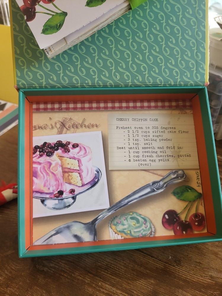 Retro 1950s Boxed Kitchen Journal With Authentic Ads