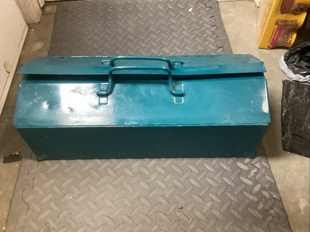 Vintage Split Top Tool Box