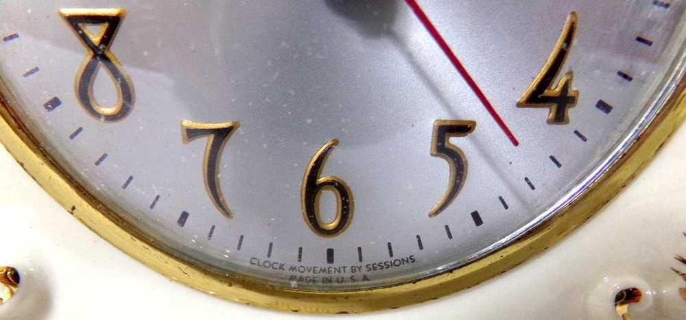 Johnson Hall Ceramic Sessions Victorian Style Clock