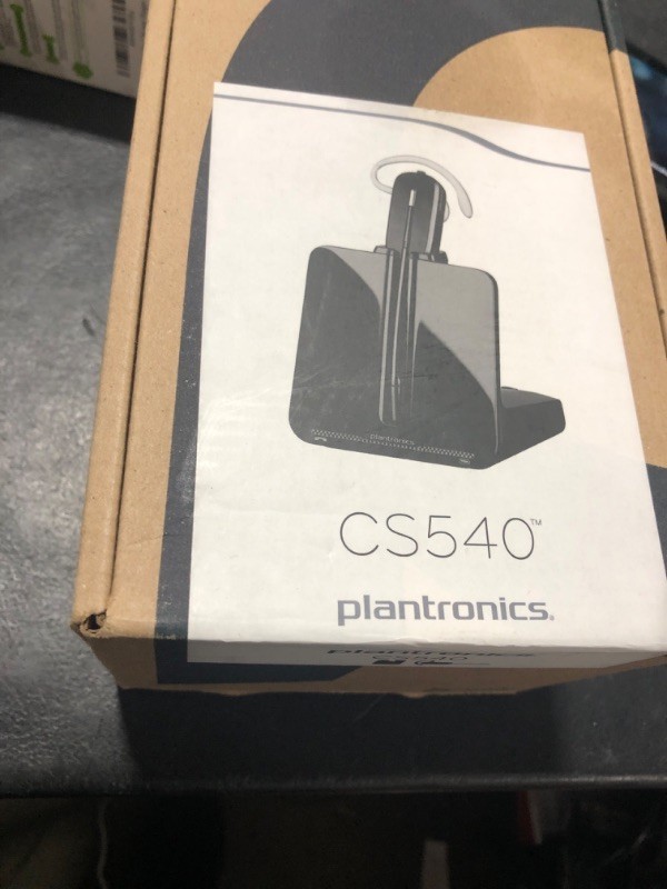 Plantronics - CS540 Wireless DECT Headset (Poly) - Single Ear (Mono) Convertible