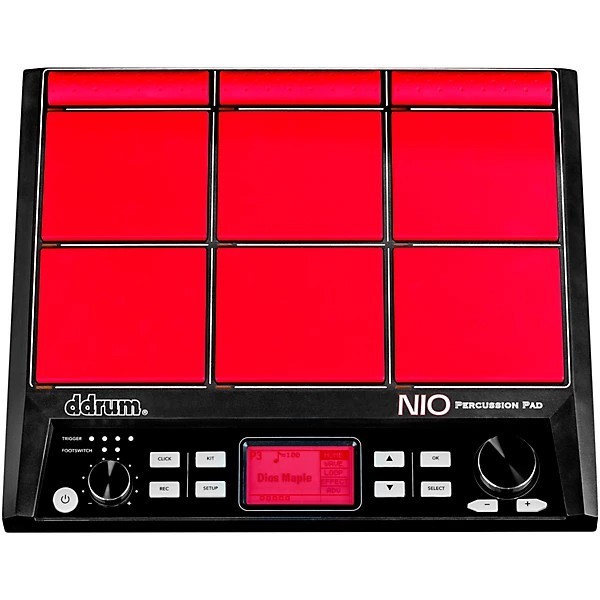 ddrum NIO Digital Electronic Drum Pad Percussion Instrument 9 Pads